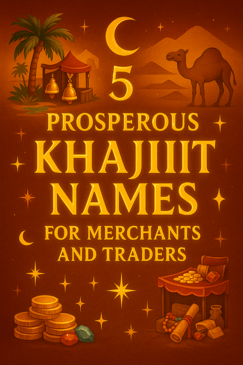 5 Prosperous Khajiit Names for Merchants and Traders